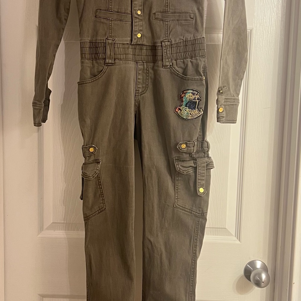 COOGI gray Utility Jumpsuit